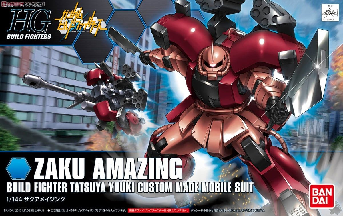 [HÀNG SẴN] BANDAI MÔ HÌNH LẮP RÁP HGBF 1/144 ZAKU AMAZING CHÍNH HÃNG