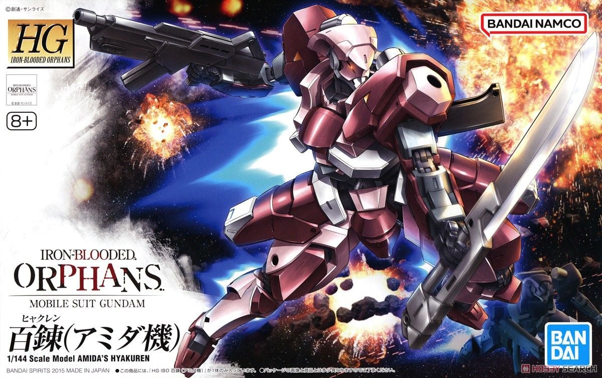 [HÀNG SẴN] BANDAI MÔ HÌNH LẮP RÁP HG 1/144 AMIDA'S HYAKUREN） CHÍNH HÃNG