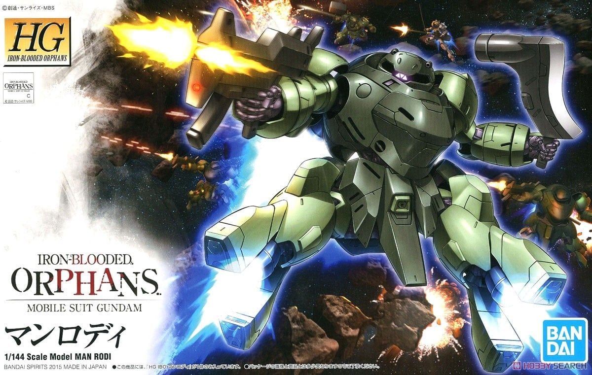 [HÀNG SẴN] BANDAI MÔ HÌNH LẮP RÁP HG 1/144 MAN RODI CHÍNH HÃNG
