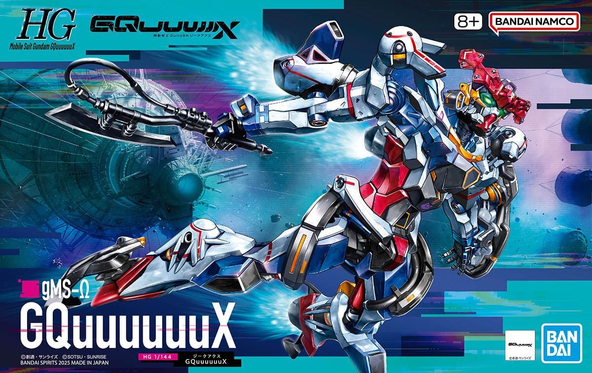 [HÀNG SẴN] BANDAI MÔ HÌNH LẮP RÁP HG 1/144 GQuuuuuuX CHÍNH HÃNG