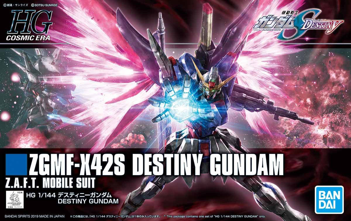 [HÀNG SẴN] BANDAI MÔ HÌNH LẮP RÁP HGCE 1/144 DESTINY GUNDAM CHÍNH HÃNG