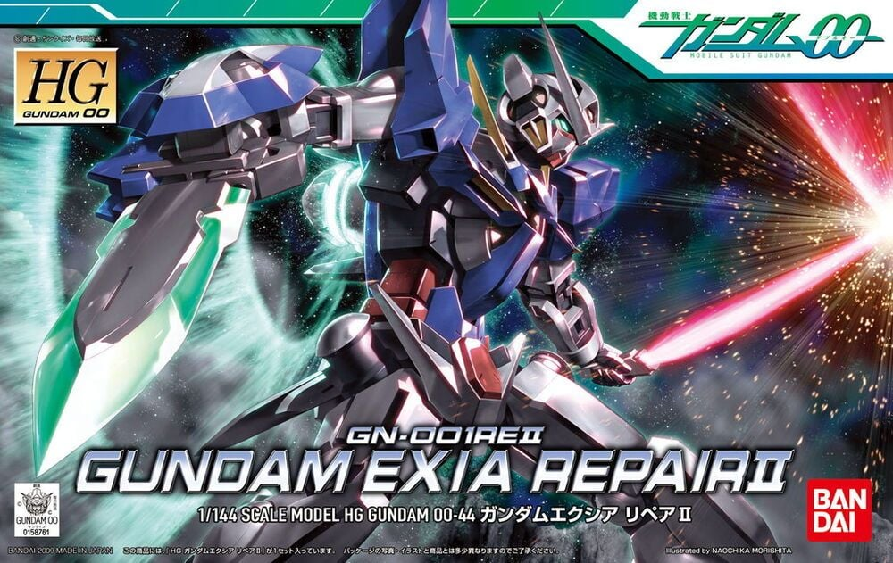 [HÀNG SẴN] BANDAI MÔ HÌNH LẮP RÁP HG 1/144 GUNDAM EXIA REPAIR Ⅱ