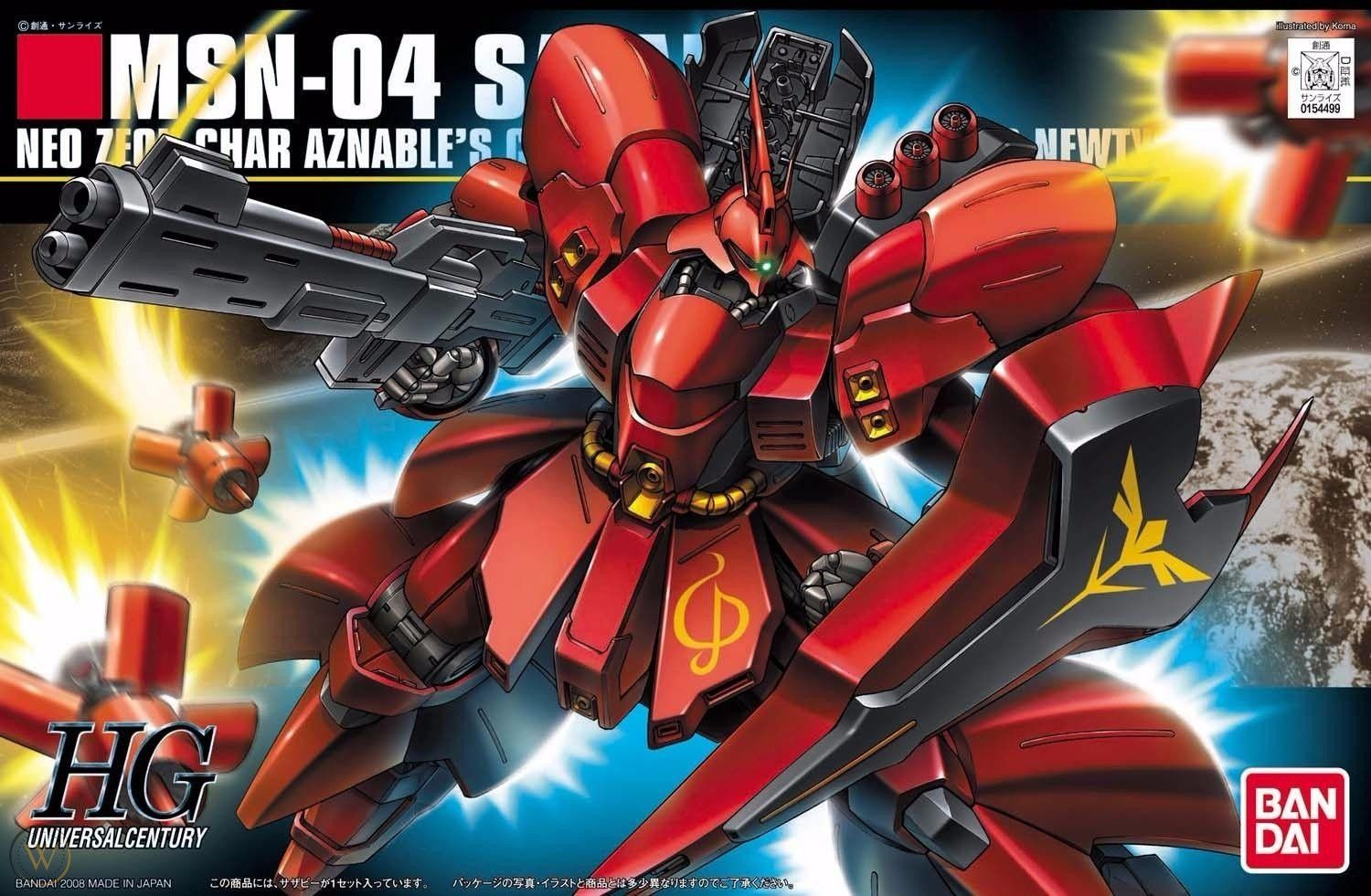 [HÀNG SẴN] BANDAI MÔ HÌNH LẮP RÁP 1/144 HGUC SAZABI GUNDAM CHÍNH HÃNG