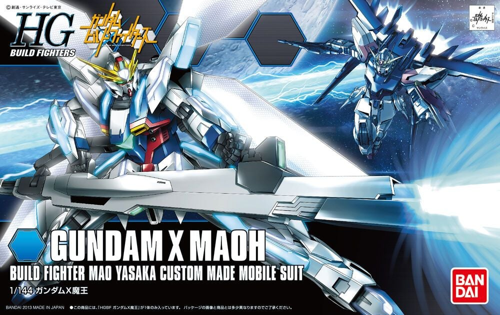 [HÀNG SẴN] BANDAI MÔ HÌNH LẮP RÁP HGBF 1/144 GUNDAM X MAOU CHÍNH HÃNG