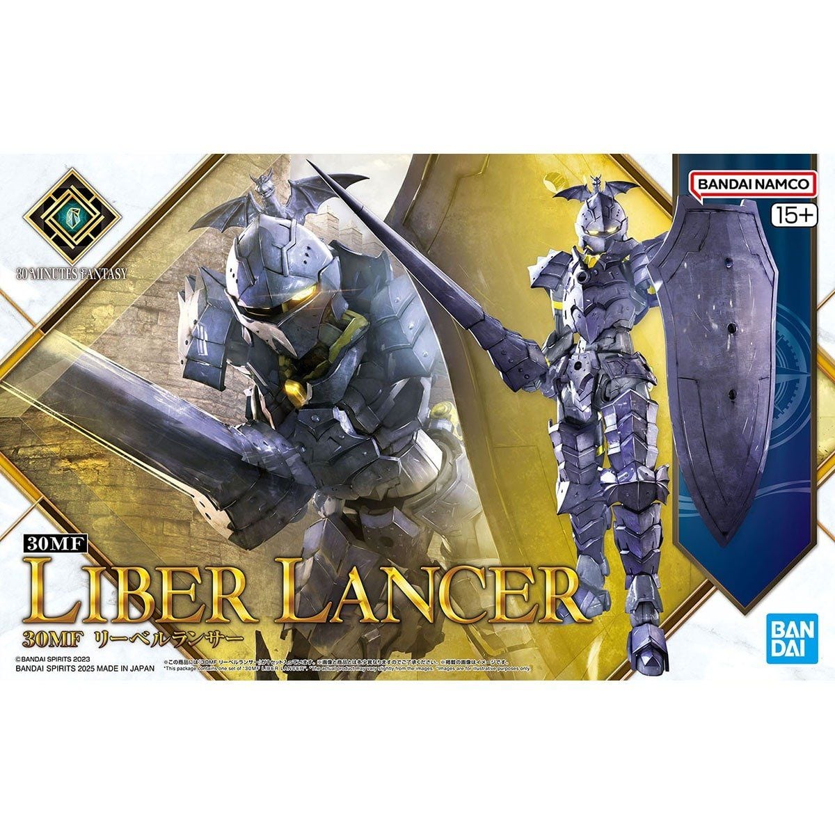 [HÀNG SẴN] BANDAI MÔ HÌNH LẮP RÁP 30MF LIBER LANCER  CHÍNH HÃNG
