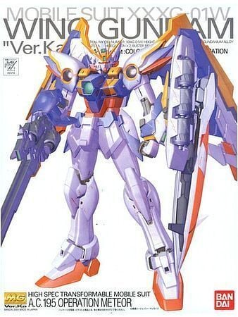 [HÀNG SẴN] BANDAI MÔ HÌNH LẮP RÁP MG 1/100 WING GUNDAM Ver. Ka CHÍNH HÃNG