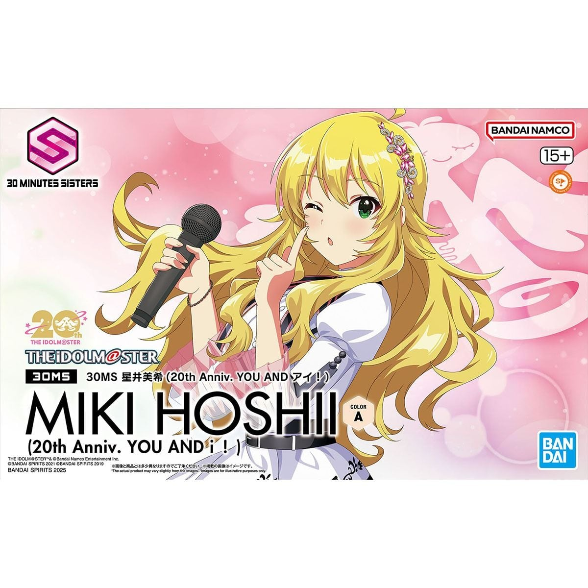 [HÀNG SẴN] BANDAI MÔ HÌNH LẮP RÁP 30MS MIKI HOSHII (20th Anniv.YOU AND i !) CHÍNH HÃNG
