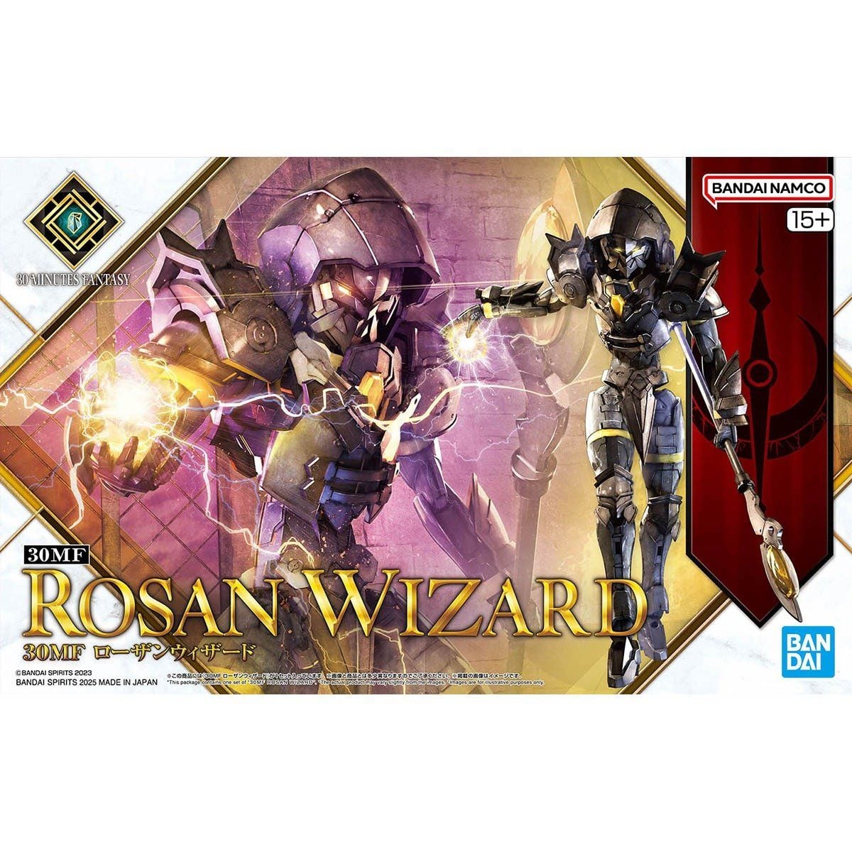 [HÀNG SẴN] BANDAI MÔ HÌNH LẮP RÁP 30MF ROSAN WIZARD CHÍNH HÃNG