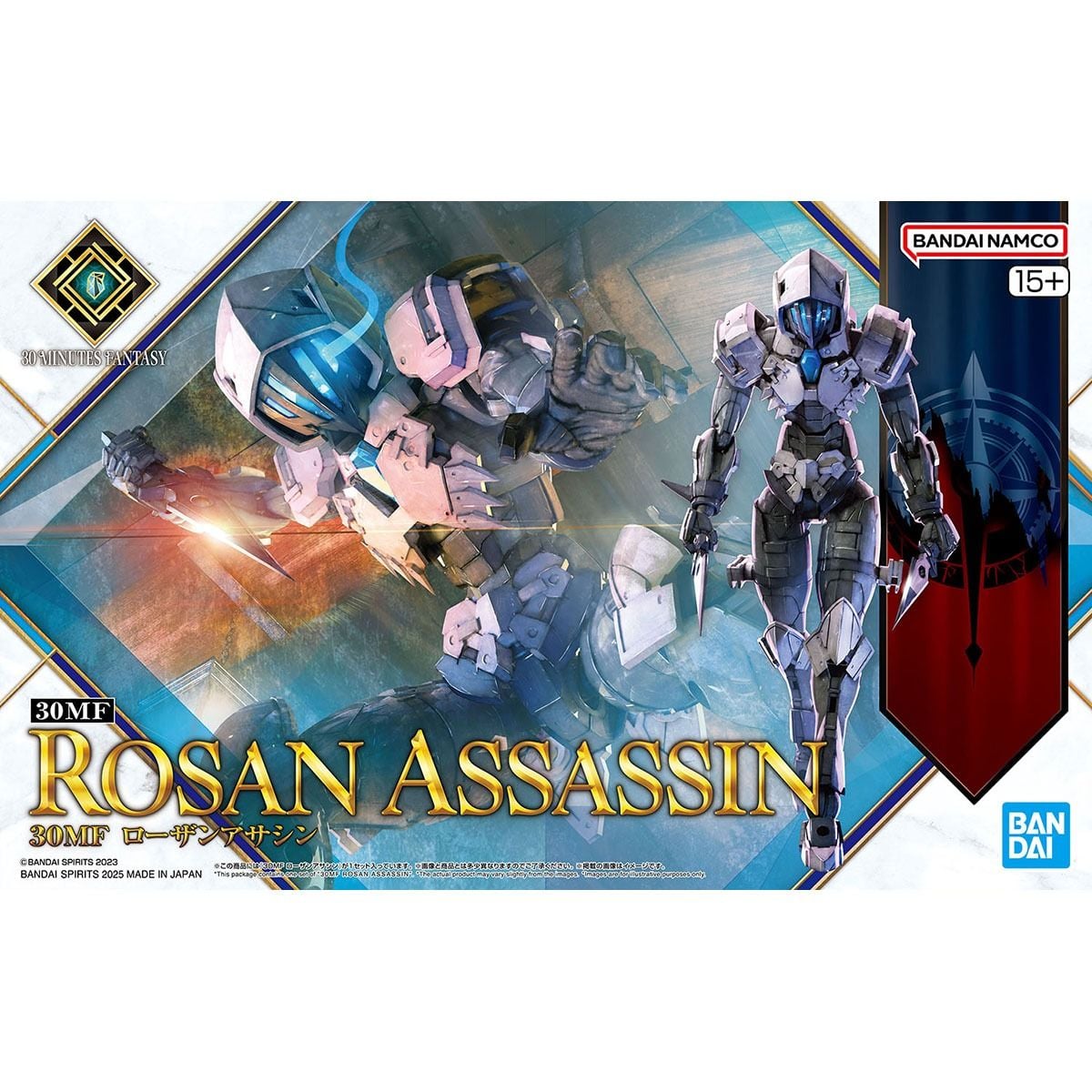 [HÀNG SẴN] BANDAI MÔ HÌNH LẮP RÁP 30MF ROSAN ASSASSIN CHÍNH HÃNG