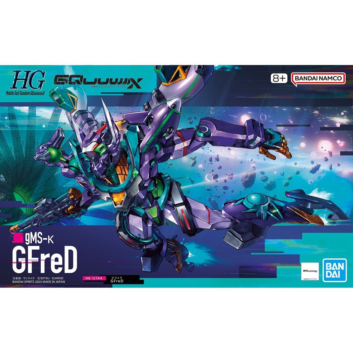 [HÀNG SẴN] BANDAI MÔ HÌNH LẮP RÁP HG 1/144 GFreD CHÍNH HÃNG