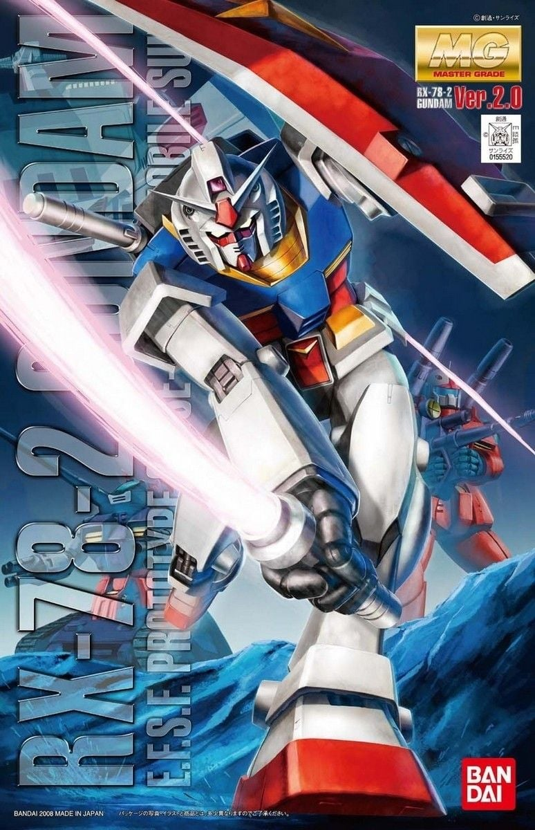 [HÀNG SẴN] BANDAI MÔ HÌNH LẮP RÁP MG 1/100 GUNDAM RX-78-2 ver.2.0