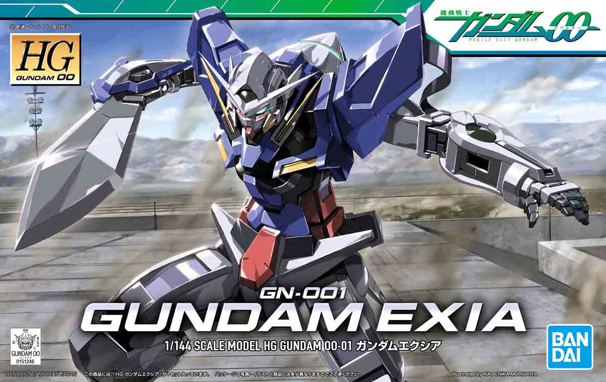 [HÀNG SẴN] BANDAI MÔ HÌNH LẮP RÁP 1/144 HGUC HG 1/144 EXIA CHÍNH HÃNG