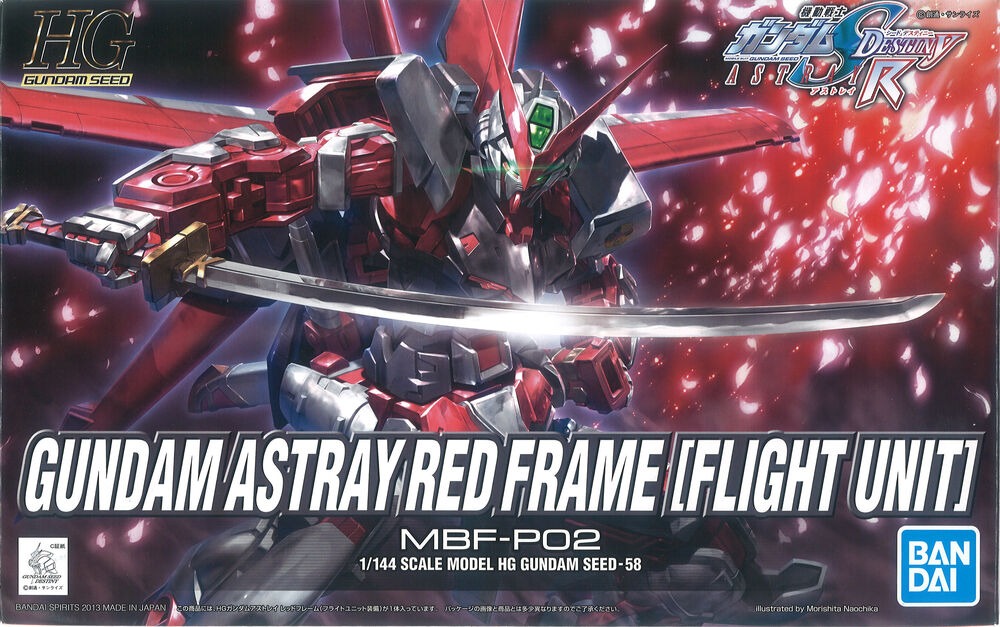 [HÀNG SẴN] BANDAI MÔ HÌNH LẮP RÁP HG 1/144 GUNDAM ASTRAY RED FRAME (FLIGHT UNIT) CHÍNH HÃNG