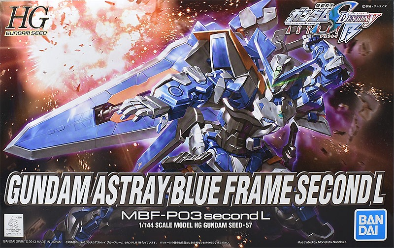 [HÀNG SẴN] BANDAI MÔ HÌNH LẮP RÁP HG 1/144 GUNDAM ASTRAY BLUE FRAME SECOND L CHÍNH HÃNG