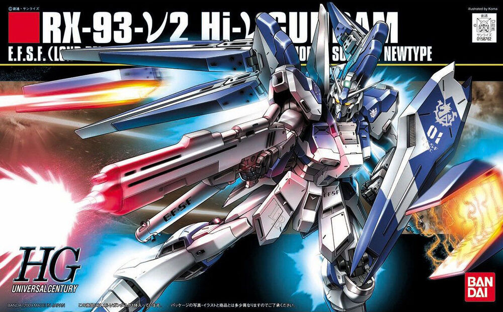 [HÀNG SẴN] BANDAI MÔ HÌNH LẮP RÁP 1/144 HGUC Hi-νGUNDAM CHÍNH HÃNG