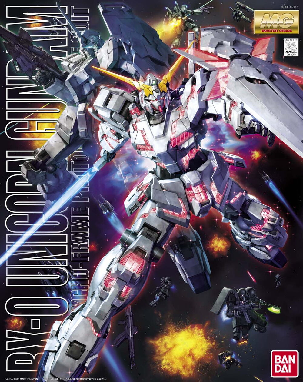 [HÀNG SẴN] BANDAI MÔ HÌNH LẮP RÁP MG 1/100 UNICORN GUNDAM