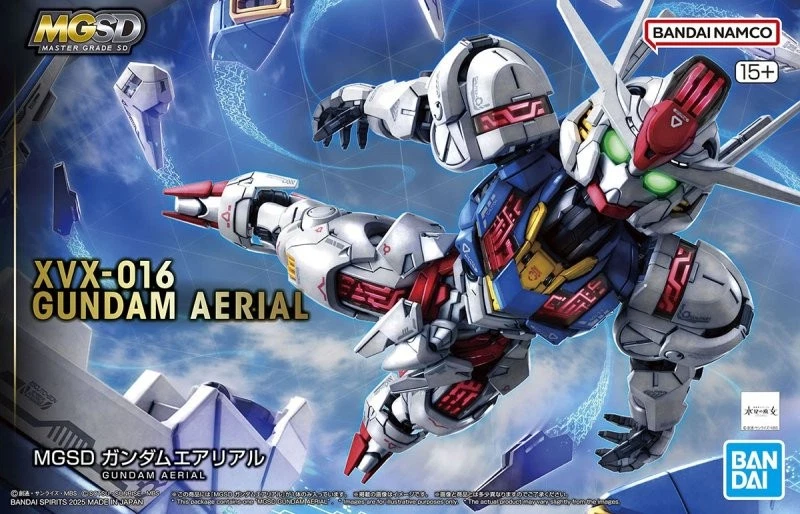 [HÀNG SẴN] BANDAI MÔ HÌNH LẮP RÁP MGSD GUNDAM AERIAL CHÍNH HÃNG