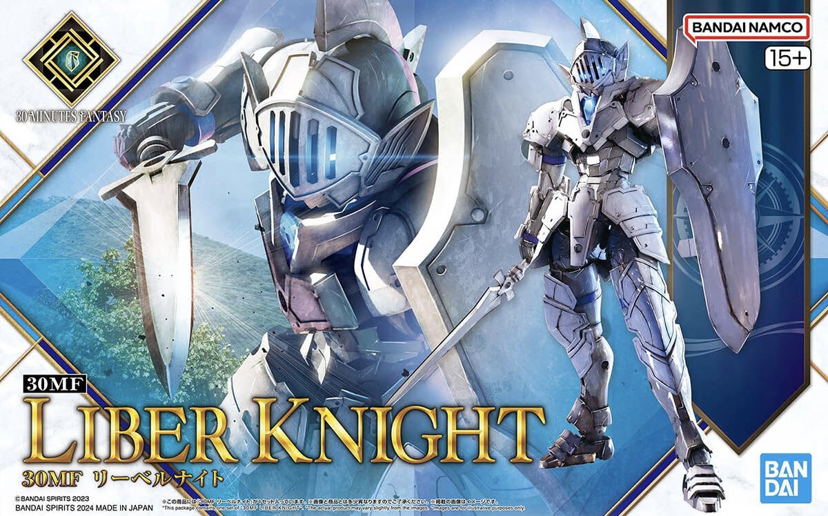 [HÀNG SẴN] BANDAI MÔ HÌNH LẮP RÁP 30MF LIBER KNIGHT CHÍNH HÃNG