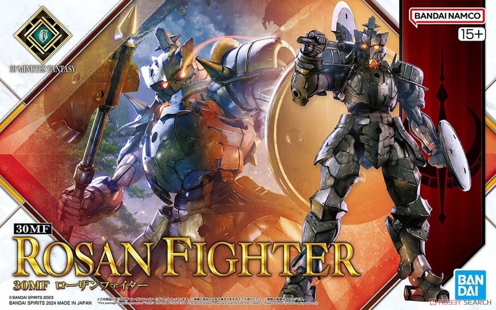 [HÀNG SẴN] BANDAI MÔ HÌNH LẮP RÁP 30MF ROSAN FIGHTER CHÍNH HÃNG