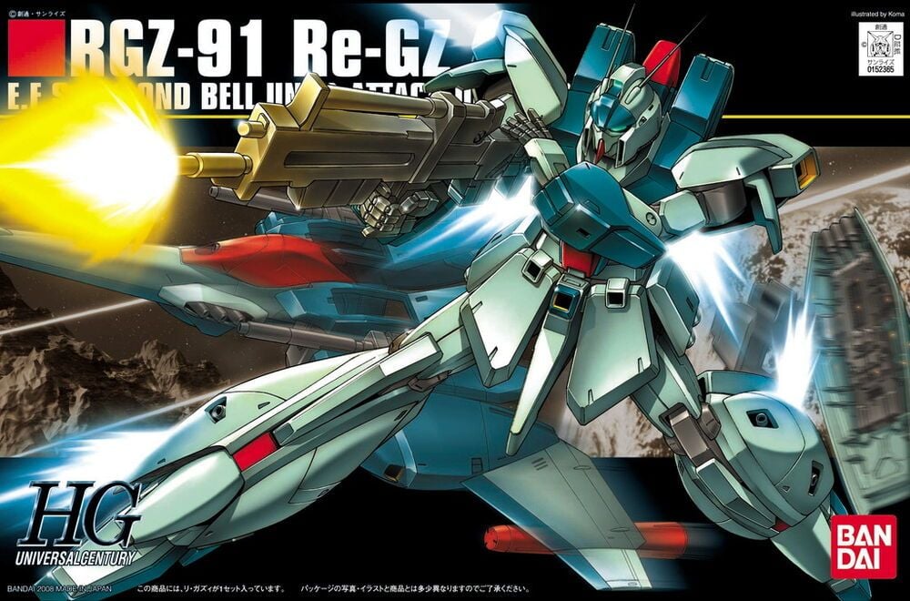 [HÀNG SẴN] BANDAI MÔ HÌNH LẮP RÁP 1/144 HGUC Re-GZ CHÍNH HÃNG