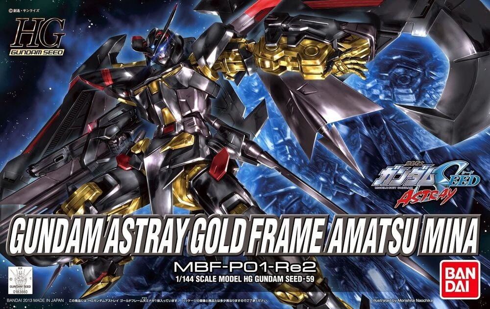 [HÀNG SẴN] BANDAI MÔ HÌNH LẮP RÁP HG 1/144 GUNDAM ASTRAY GOLD FRAME AMATSUMINA CHÍNH HÃNG